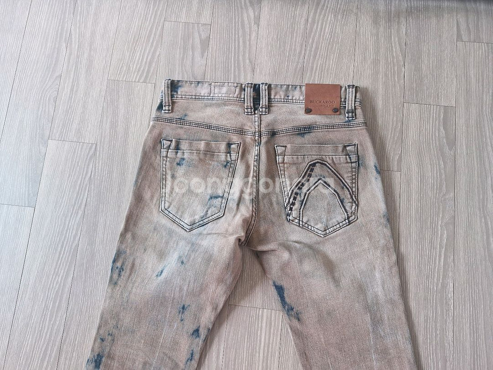 버커루 프리미엄데님 스판청바지 유니크진--9