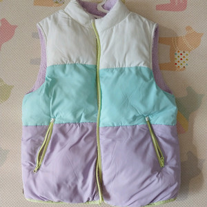 로엠걸즈리버시블패딩조끼140