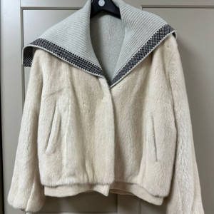 한섬 래트바이티 밍크 + 캐시미어 조끼