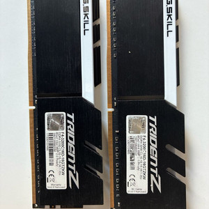 G.Skill Trident Z ddr4 8g램 2개