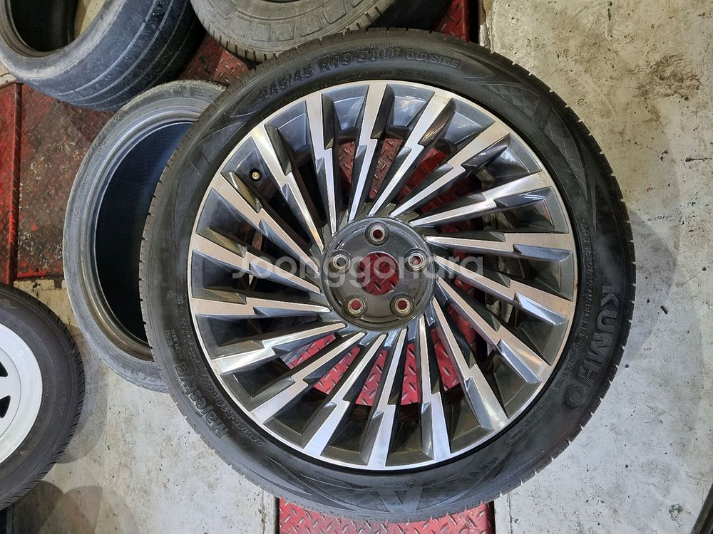 그랜져 번개휠 타이어 판매 무기스--1