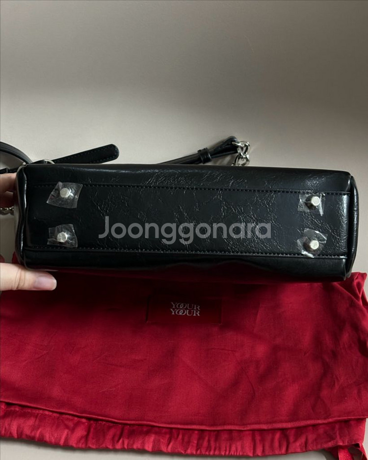 [새상품 반값] 유어유어 앤드백 체인 크로스백 숄더백--3