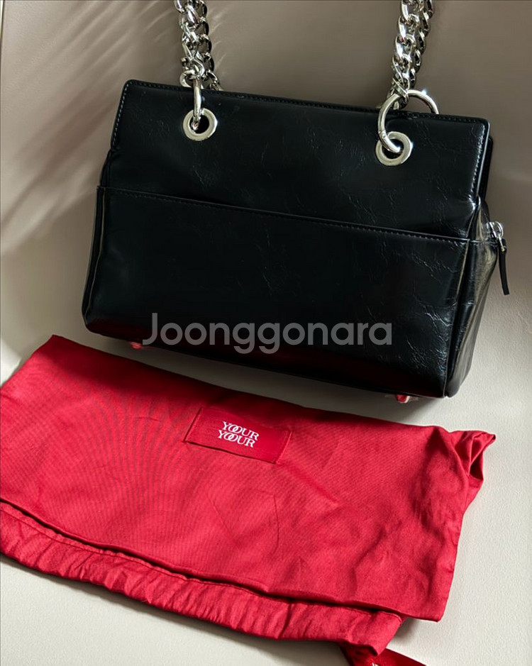 [새상품 반값] 유어유어 앤드백 체인 크로스백 숄더백--4