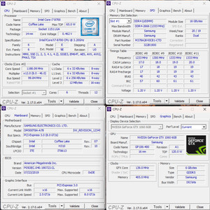 삼성 데스크탑 / 인텔 i7-8700 / GTX 1060 6GB / 32GB