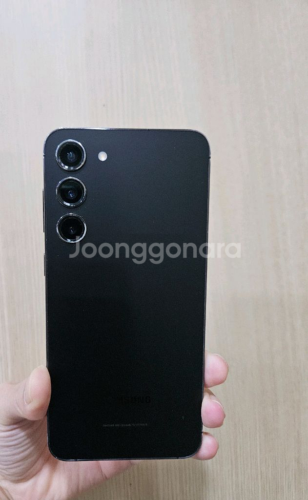 갤럭시 S23플러스 블랙 256G 상태좋아요--8