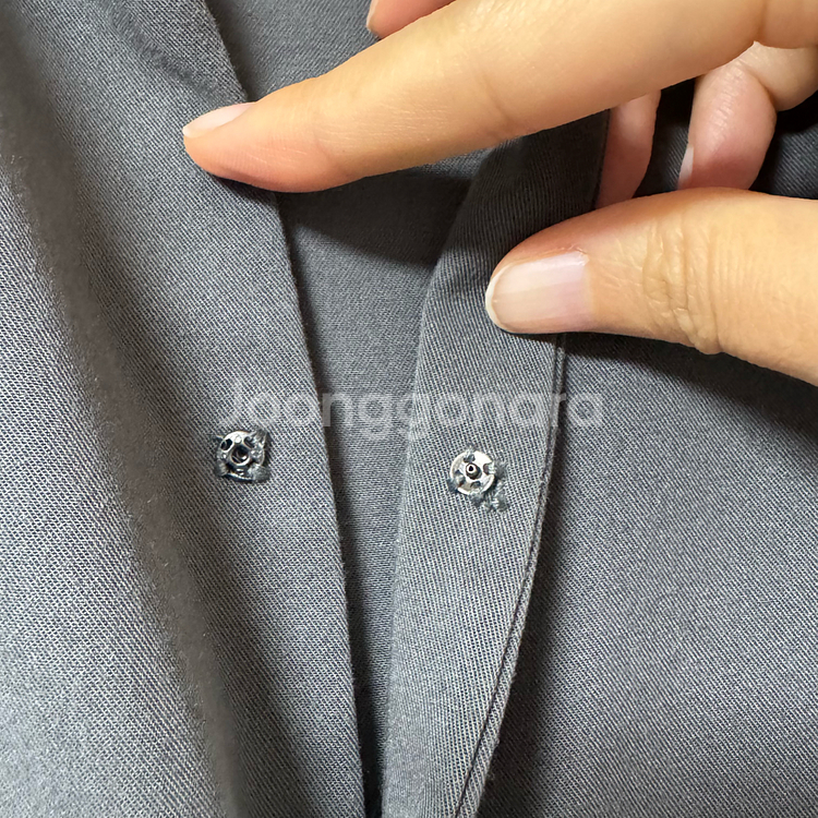 마인드브릿지 남자 가을셔츠 와이셔츠 차콜--4