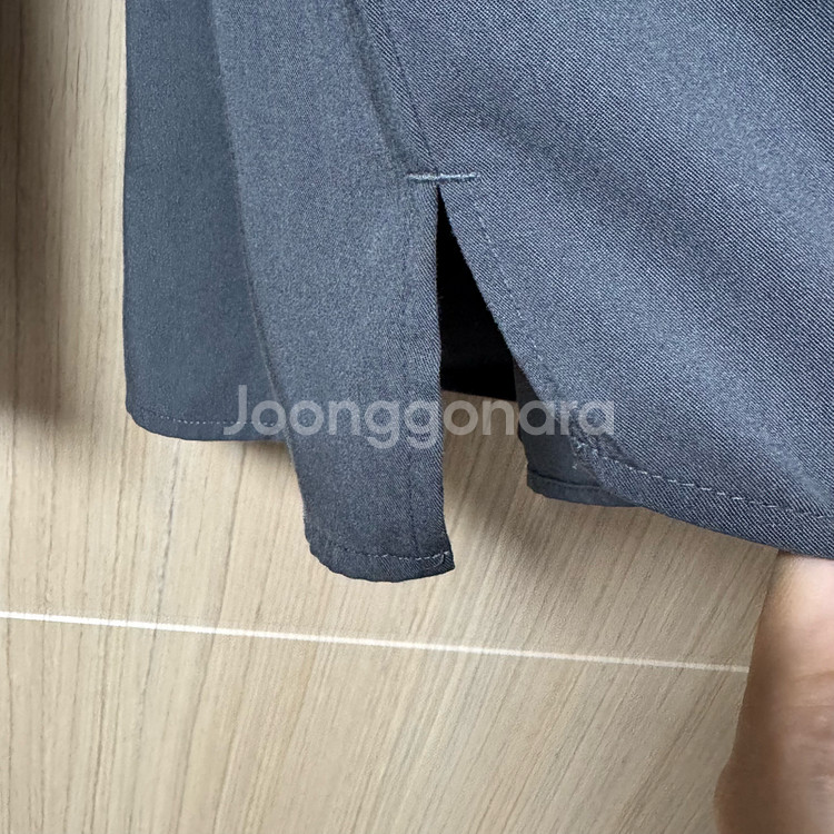 마인드브릿지 남자 가을셔츠 와이셔츠 차콜--3