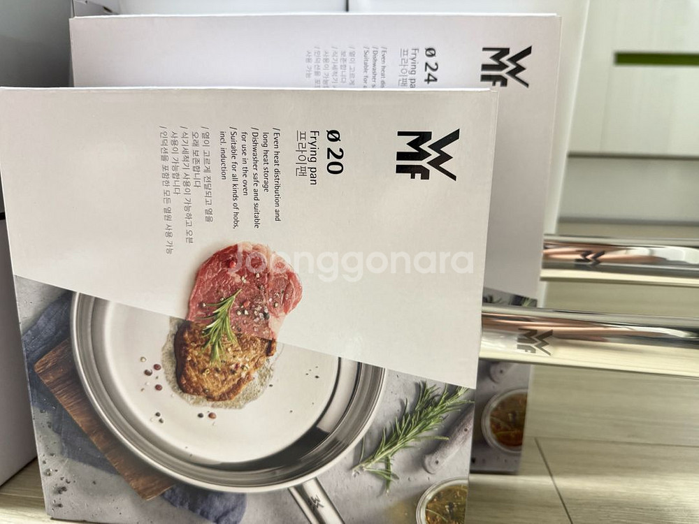 [미사용] WMF 뉴 사피르 냄비 3종, 후라이팬 2종 세트--8