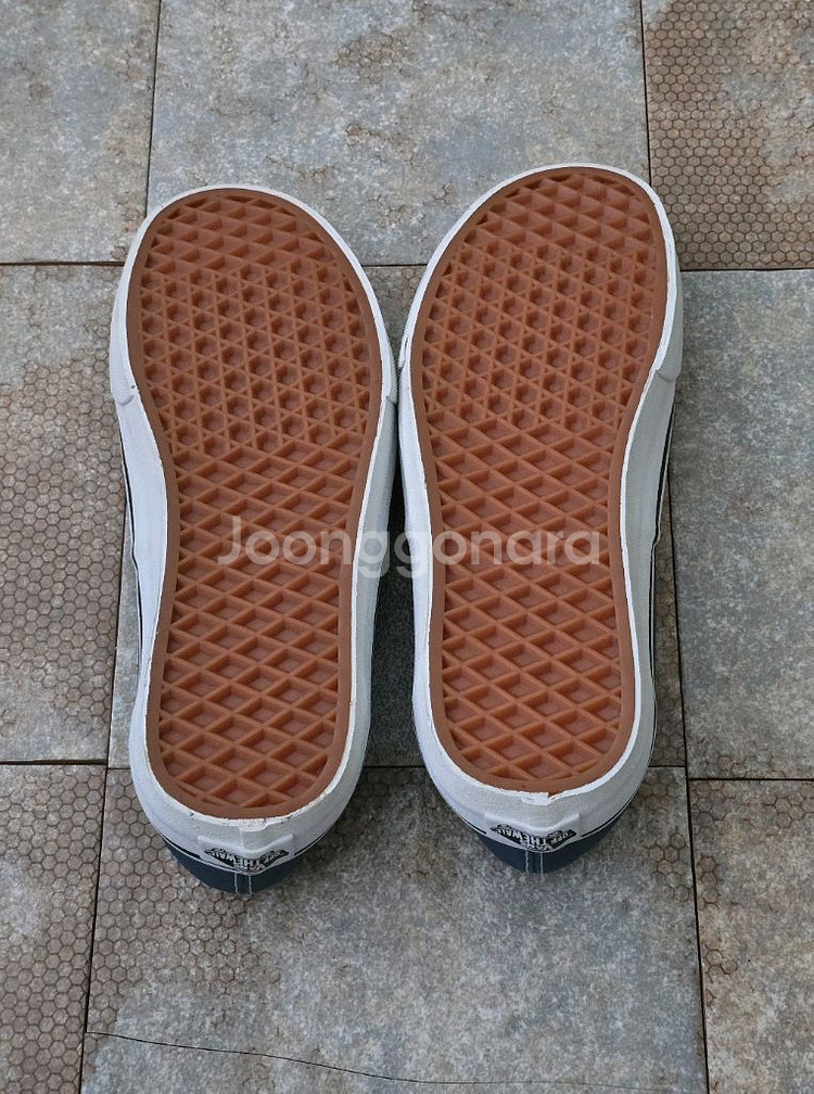 (255)반스 어센틱 네이비 스니커즈 운동화--9