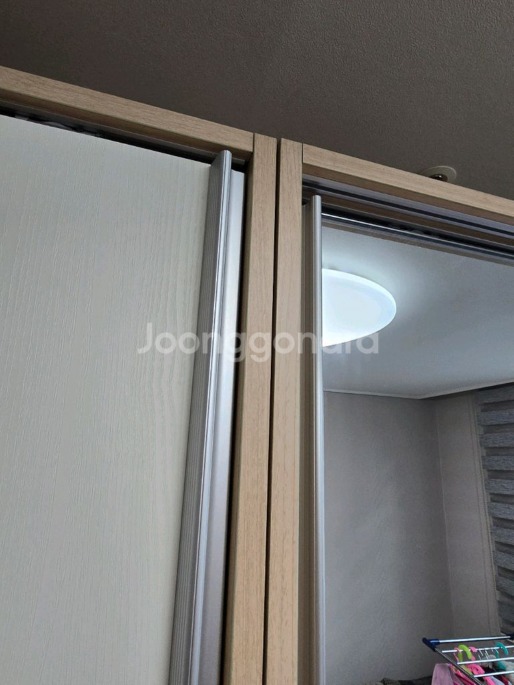 슬라이딩 4도어 옷장 서랍장--6