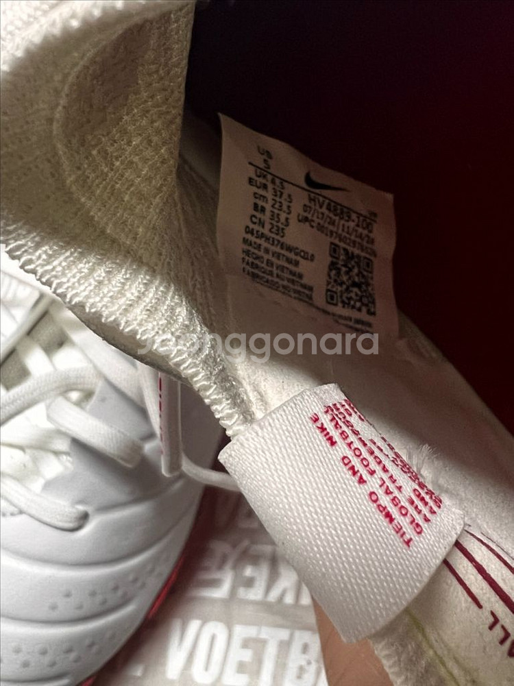 [새상품 235 사이즈] 나이키 티엠포 레전드 10 엘리트 FG 축구화--4