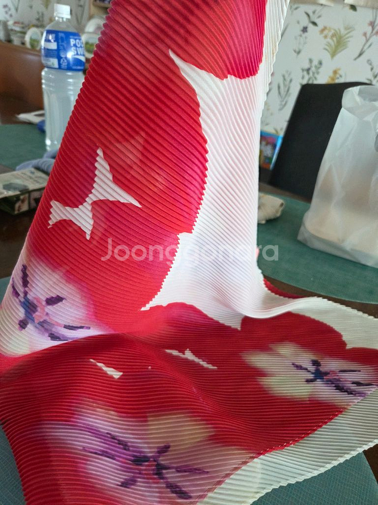 플리츠플리즈 미 스카프--2