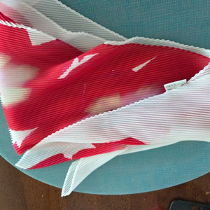 플리츠플리즈 미 스카프