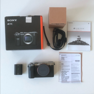 SONY 소니 A7C 바디(6천컷) 풀박