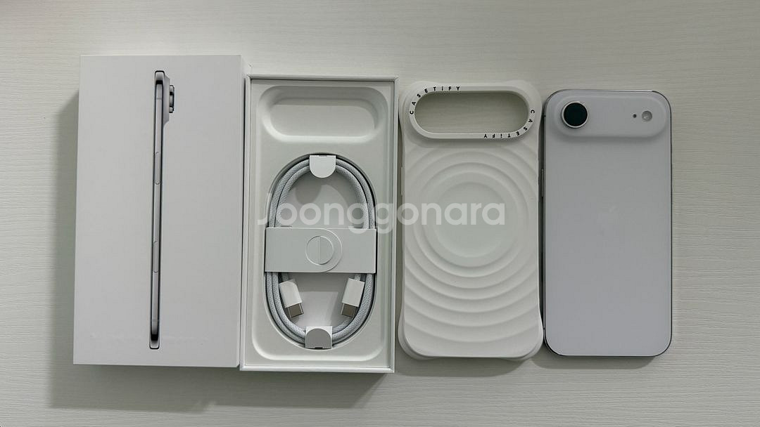 아이폰 에어 256G 클라우드화이트 + 케이스티파이--0