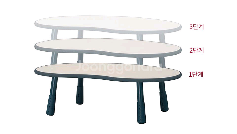 일룸 팅클팝 1200 피넛형 그로잉 책상.윙키즈 의자 2개--7