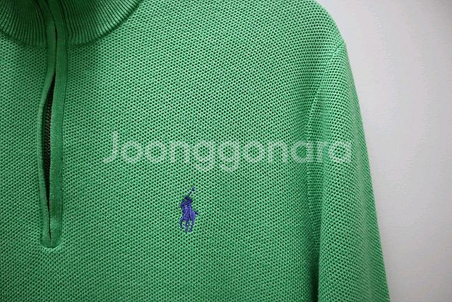 POLO 폴로랄프로렌 반집업 니트 드라이완료--2