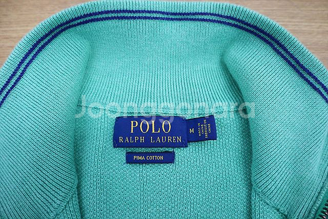 POLO 폴로랄프로렌 반집업 니트 드라이완료--5