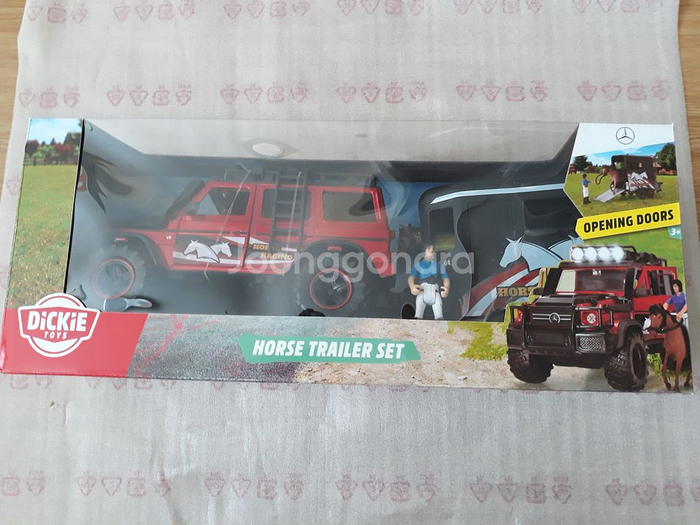 (장난감 자동차)디키 와일드 어드벤처 홀스 트레일러--0