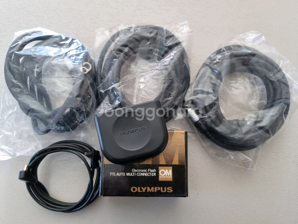 미사용 올림푸스 TTL 멀티 커넥터--0