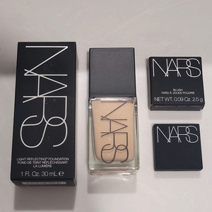 [무료배송/새상품] 나스 라이트 리플렉싱 파운데이션 도빌 + 미니 블러셔 오르가즘