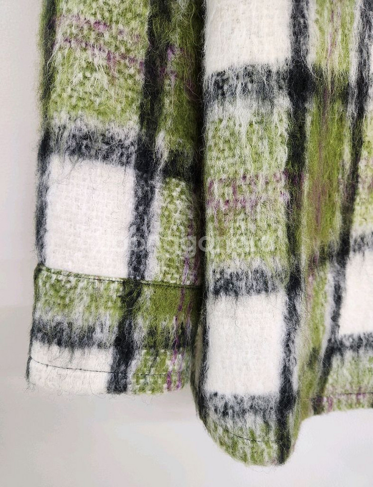 쥬시쥬디 알파카 울블렌드 셔츠형 자켓 55~66사이즈--7