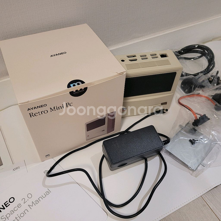 [무료배송] 아야네오 AM01 5825U 라이젠7 레트로 미니PC (윈도우11 사무용 게이밍 미니컴퓨터)--3