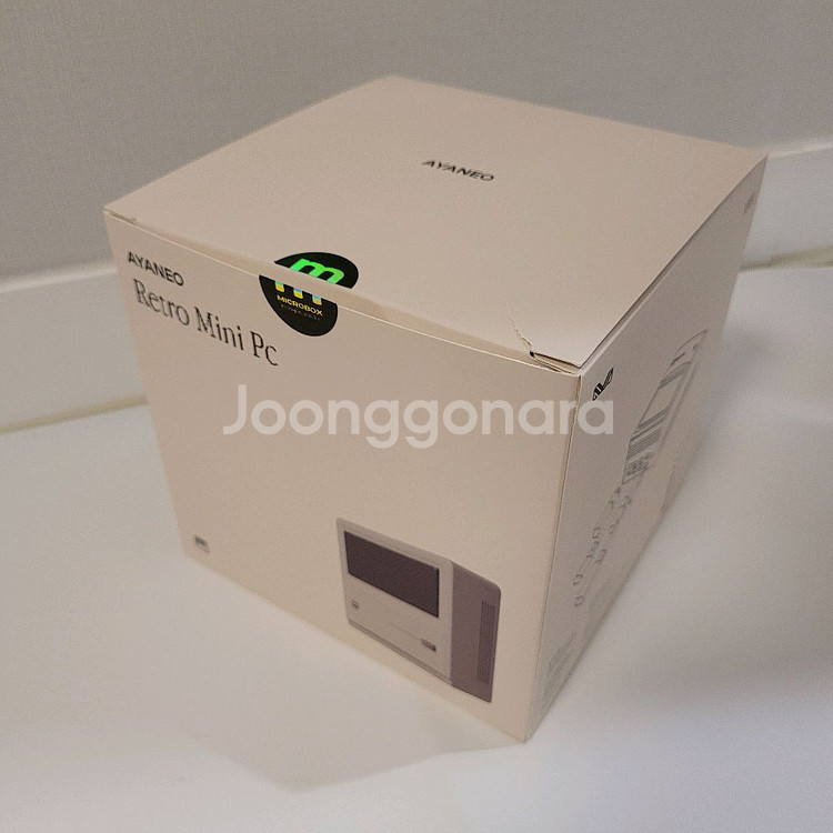 [무료배송] 아야네오 AM01 5825U 라이젠7 레트로 미니PC (윈도우11 사무용 게이밍 미니컴퓨터)--5