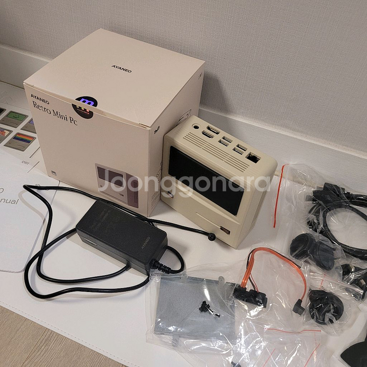 [무료배송] 아야네오 AM01 5825U 라이젠7 레트로 미니PC (윈도우11 사무용 게이밍 미니컴퓨터)--4