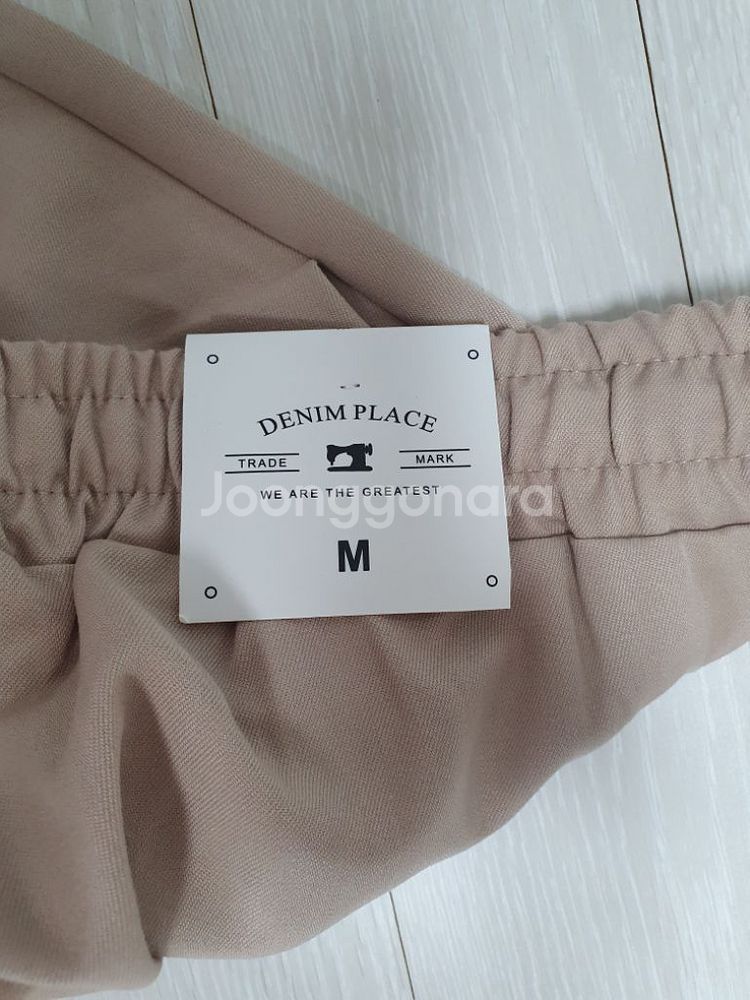 (택있는 새상품)밴딩 슬랙스 M사이즈 봄~가을--3