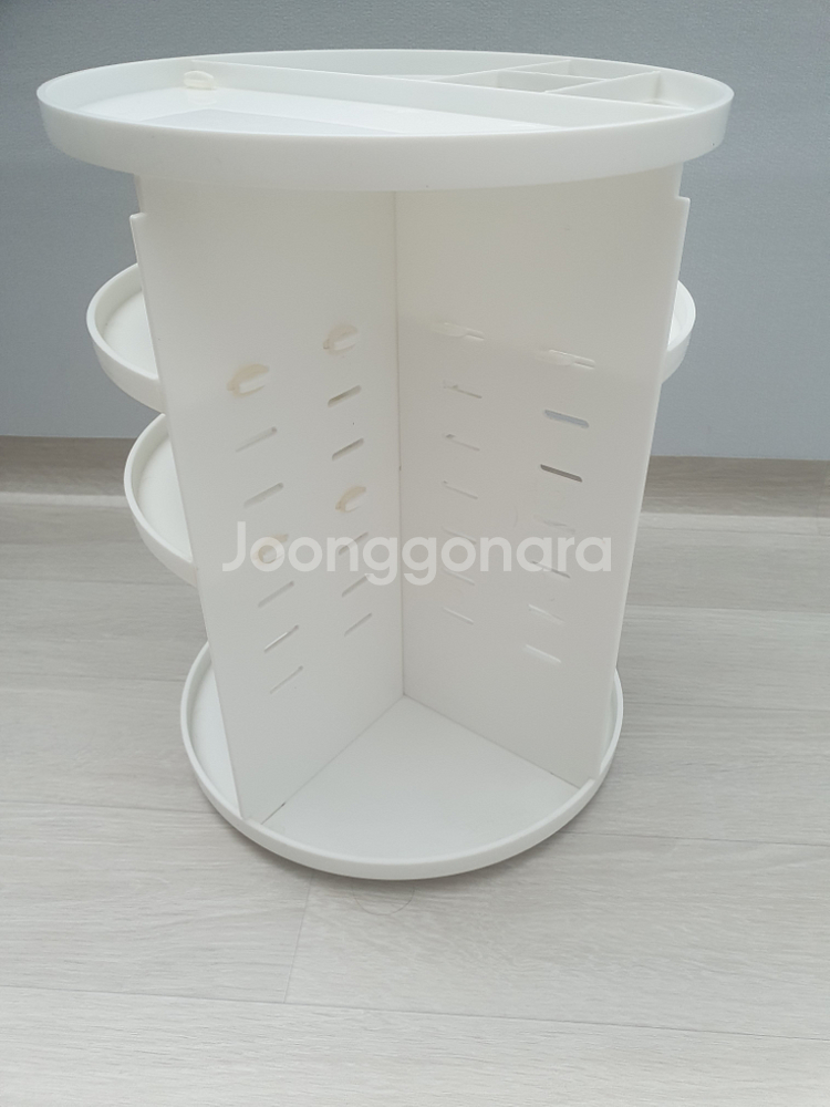 (상태좋음)화장품 회전 정리대--2