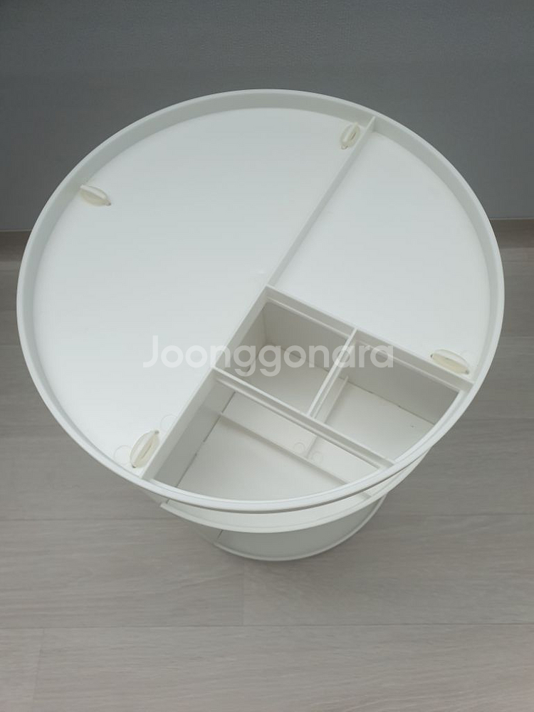 (상태좋음)화장품 회전 정리대--3