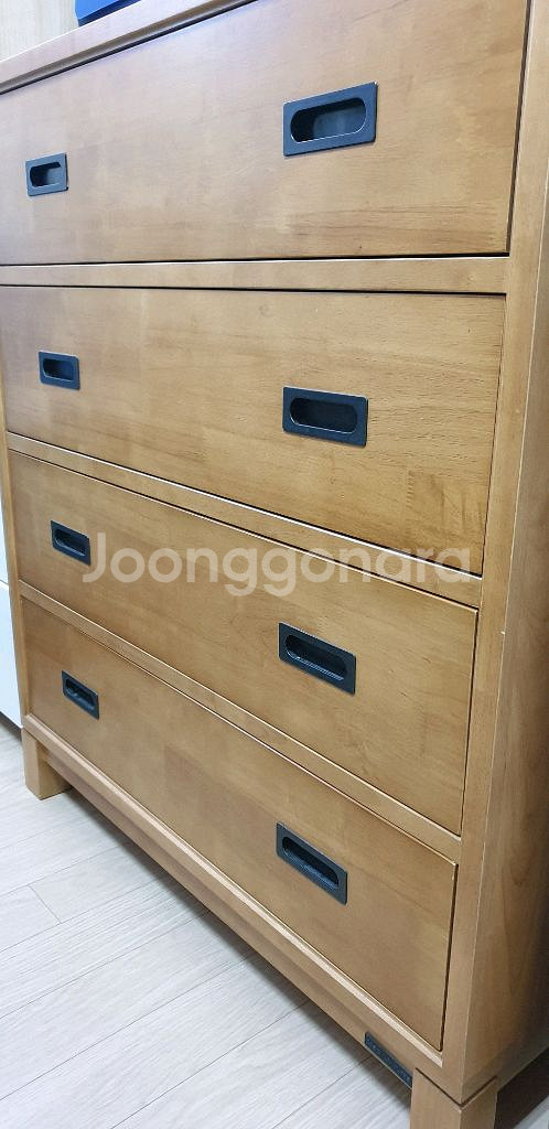 디자인벤처스 노르딕 4단 서랍장--0