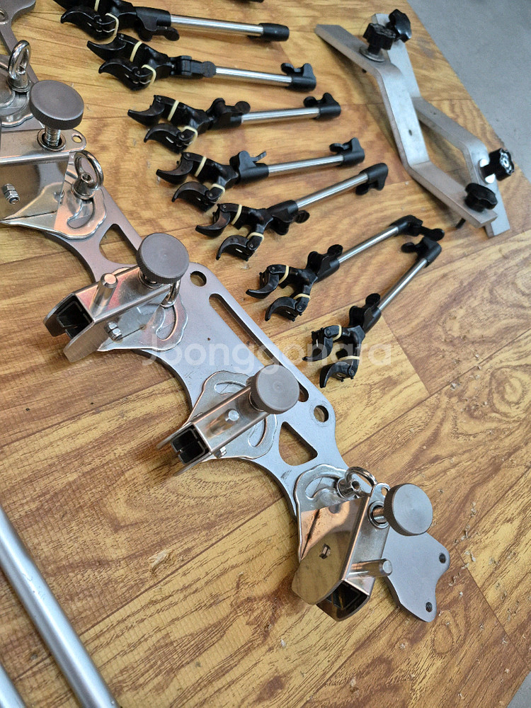 이스케이프 낚시 받침틀 8단 풀세트 받침대 크랭크 포--3