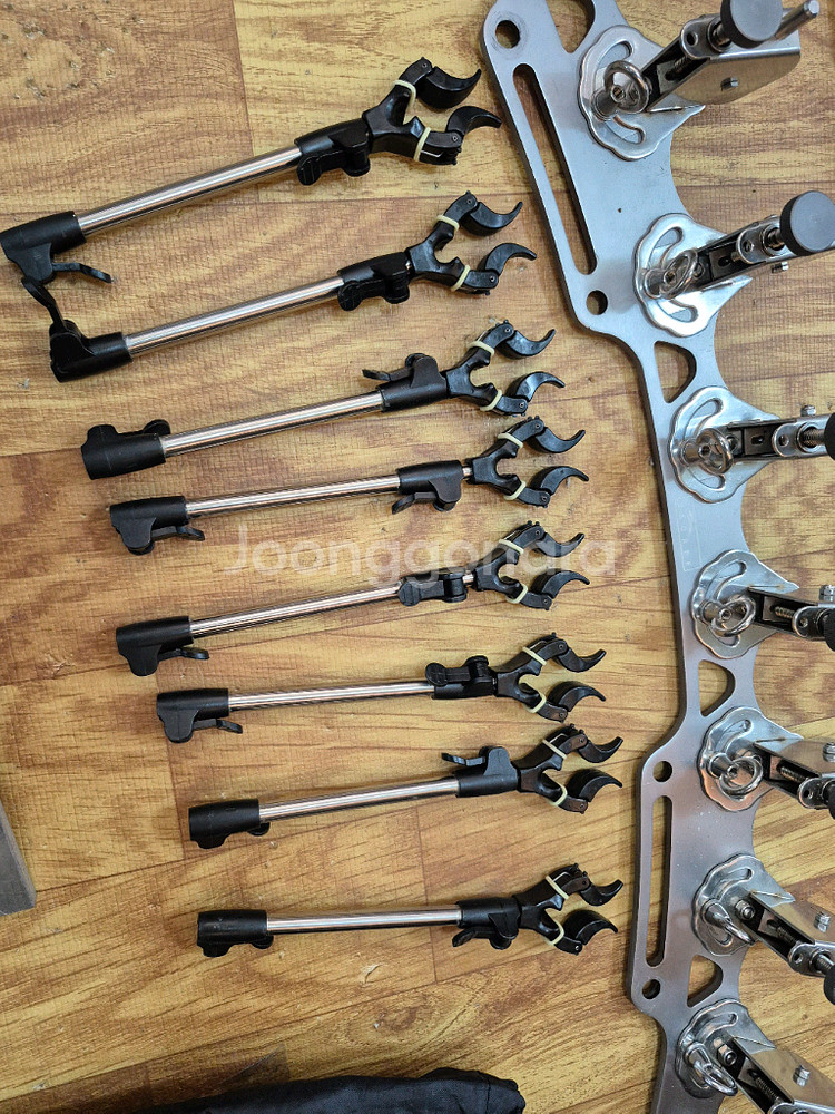 이스케이프 낚시 받침틀 8단 풀세트 받침대 크랭크 포--5