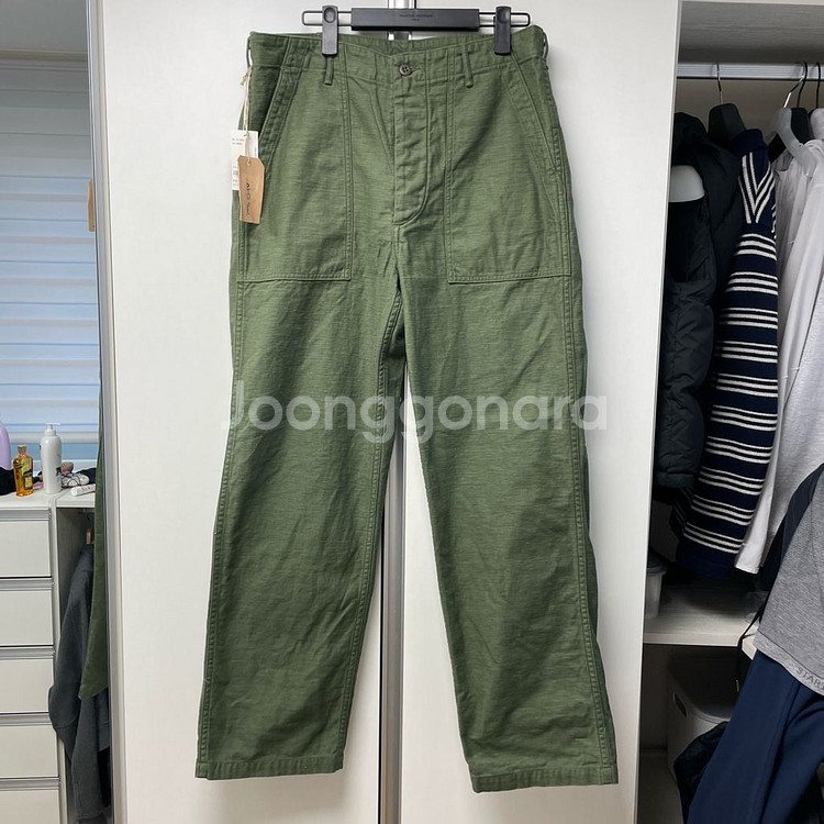 (새제품)오어슬로우 퍼티그팬츠 레귤러핏 (4)--10