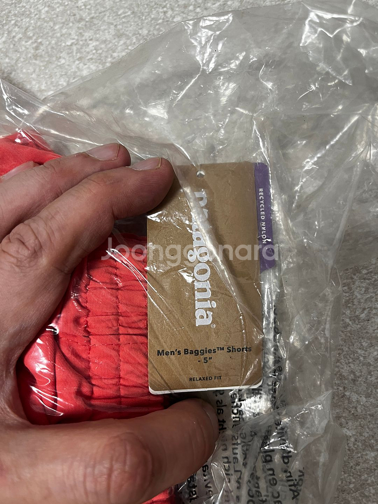 파타고니아 멘즈 배기 쇼츠 5인치/Spiced Coral--1