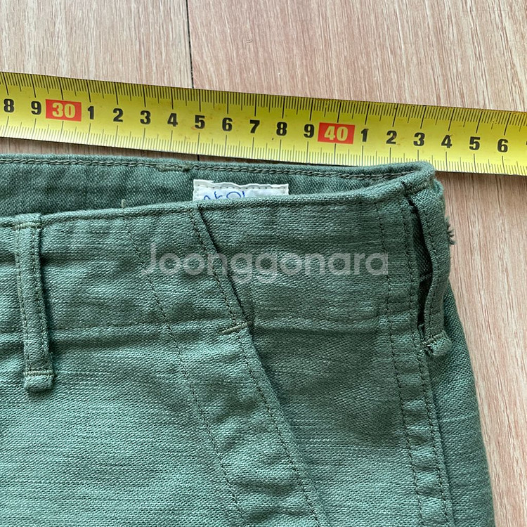 (새제품)오어슬로우 퍼티그팬츠 레귤러핏 (4)--5