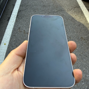 아이폰 13 128gb 화이트 부품용. 부팅불가