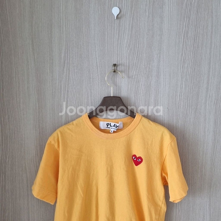 꼼데가르송 반팔티셔츠--1