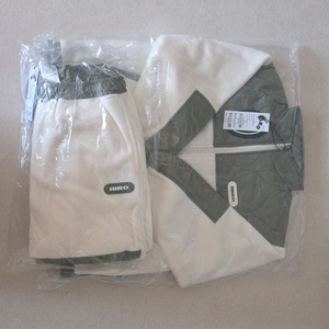 히로 퀄팅 플리스 자켓 바지 세트 130 택포