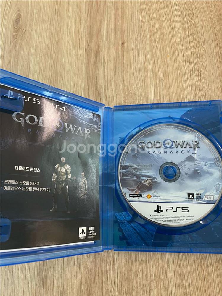 PS5 갓오브워 라그나로크 + 전용케이스까지 다드림 플스5 플레이스테이션--3