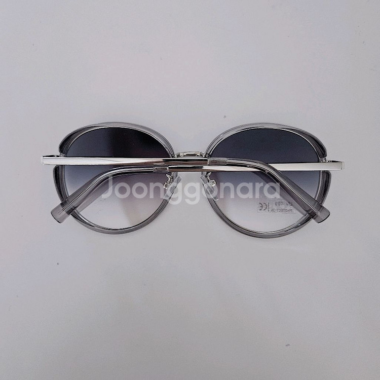 눈완벽보호]독특한 투명테 실버 여자 선글라스 썬글라스--1