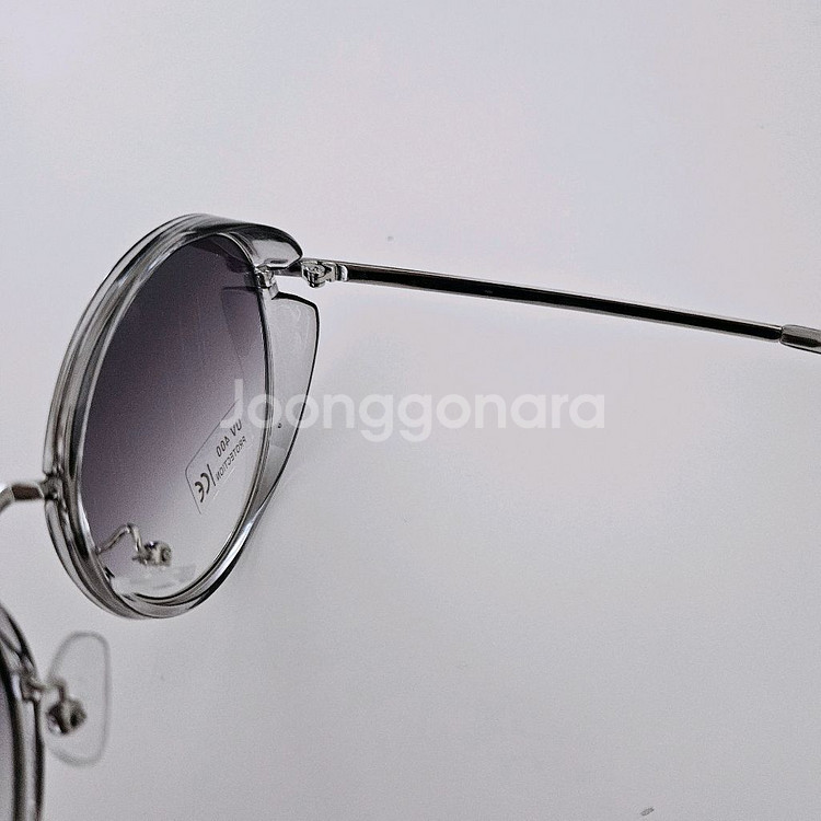 눈완벽보호]독특한 투명테 실버 여자 선글라스 썬글라스--2