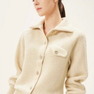 한섬 타임 니트 낙타 가디건 free 너트