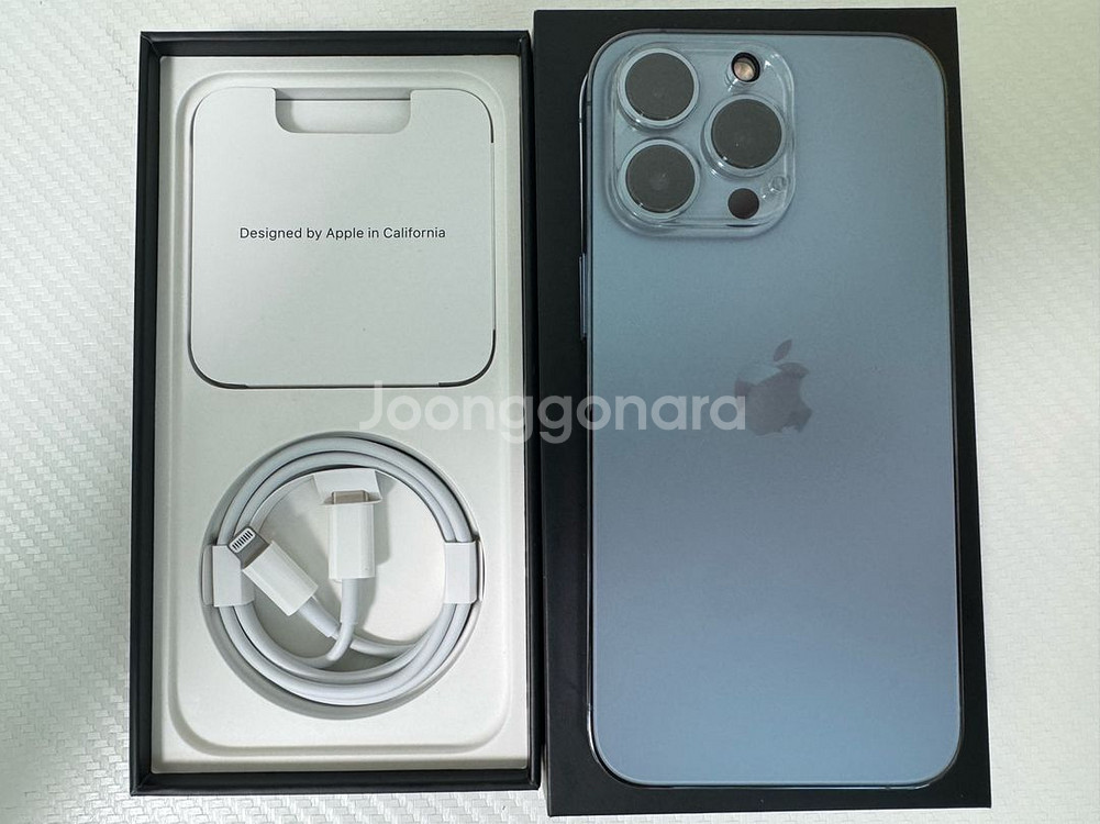 아이폰 13 프로 미드나이트 블루--2