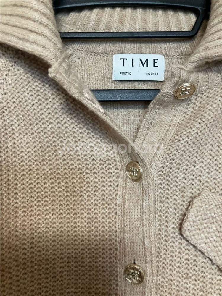 가격내림) 한섬 타임 니트 낙타 가디건 free 너트 랑방--4