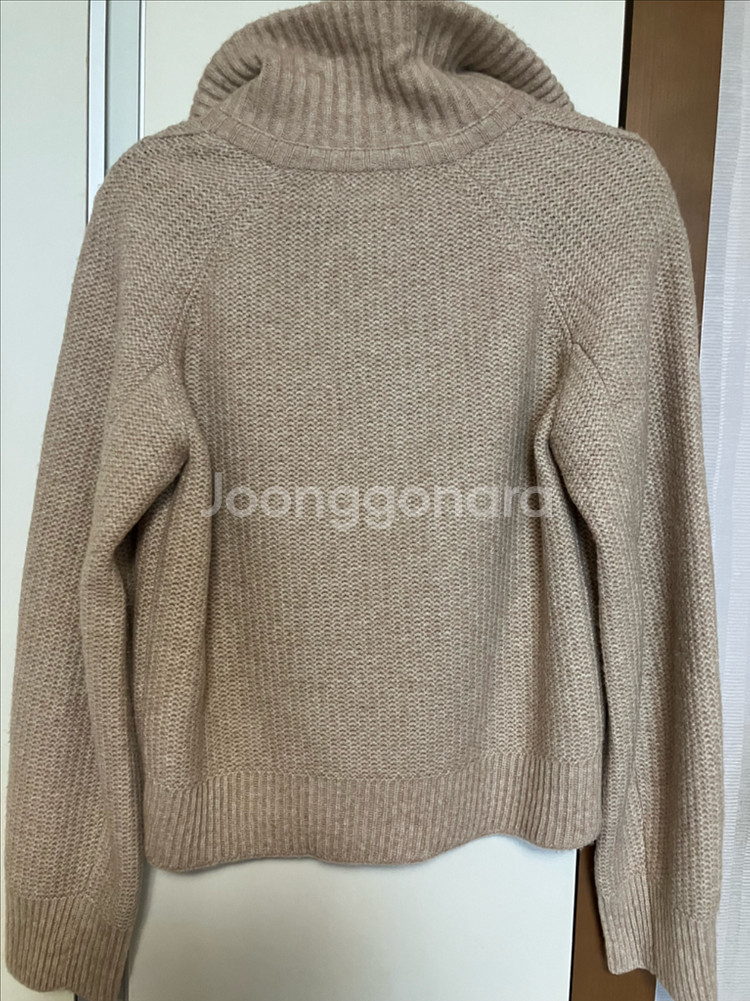 가격내림) 한섬 타임 니트 낙타 가디건 free 너트 랑방--5