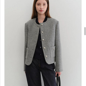 던스트 클래식 트위드 자켓