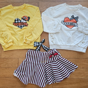 여아 5세6세 110 120 18벌 프렌치캣 가을겨울옷